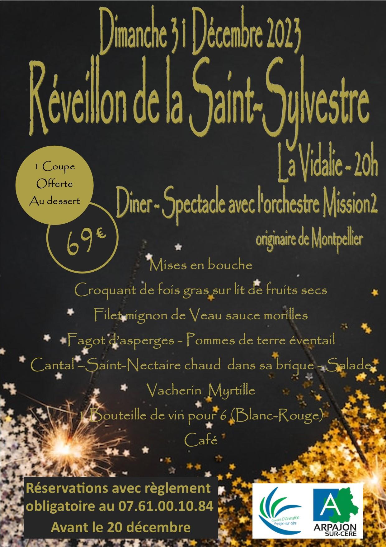 Modèle D'invitation De Réveillon Du Nouvel An Dessiné à La Main